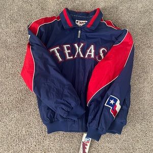 Vtg Texas rangers Magestic xMlb jacket